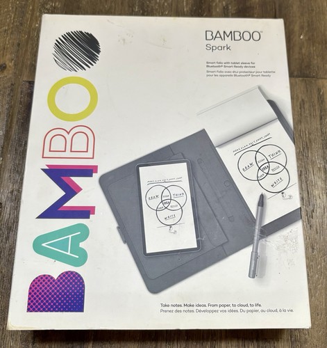 Wacom bamboo spark smart folio - bamboo,