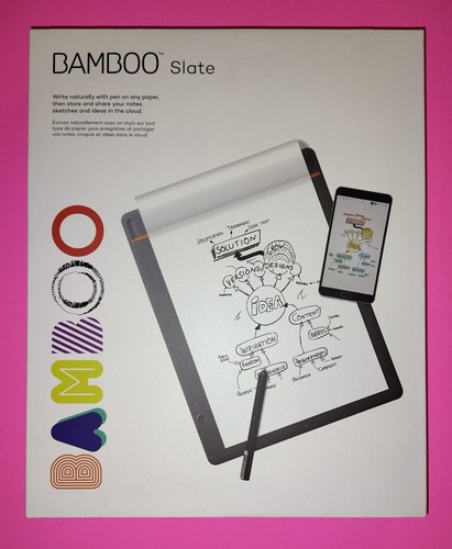 New wacom bamboo slate - new,